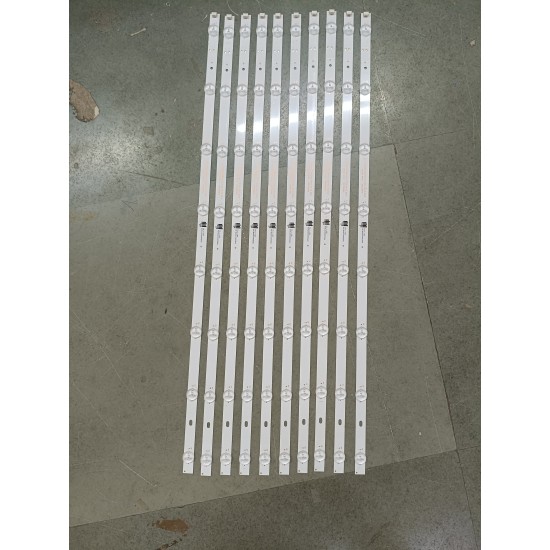 LED Backlight Strip for Redmi 65 Inch TV 8 LED (10 Pcs Set) Model L65M6-RA